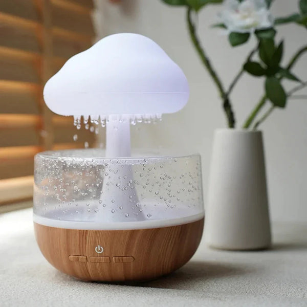 Raining Cloud Night Light Micro Humidifier Diffuser
