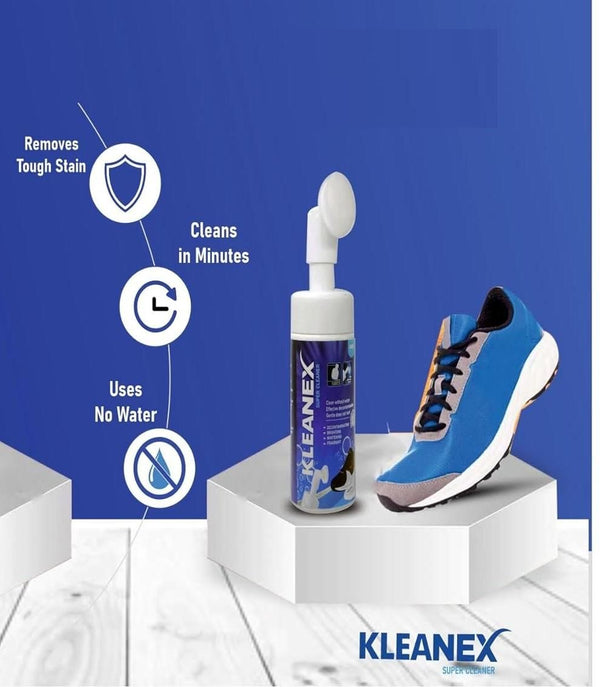 Shoe Cleaning Foam Without Wash With Attached Silicon Brush (150ml)