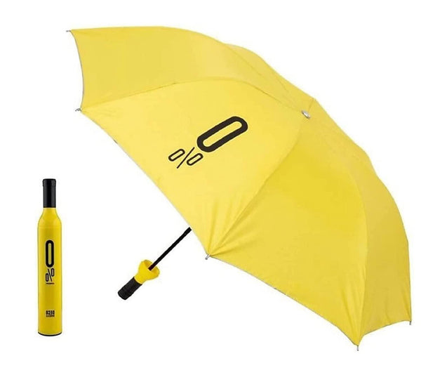Folding Portable Umbrella with Bottle Cover