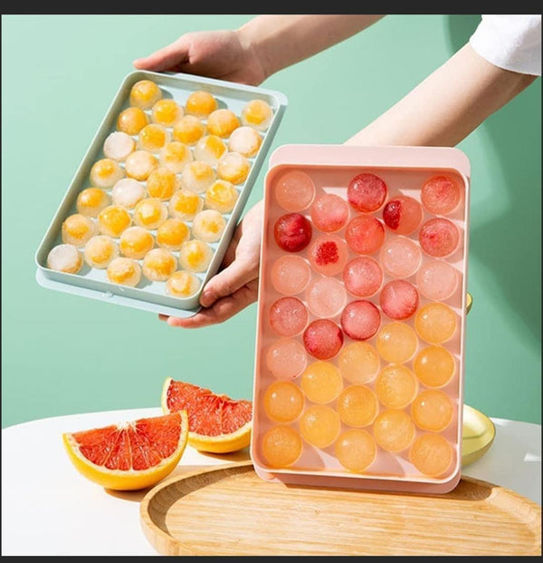 Multicolor Silicone Ice Cube Tray  (Pack of1)