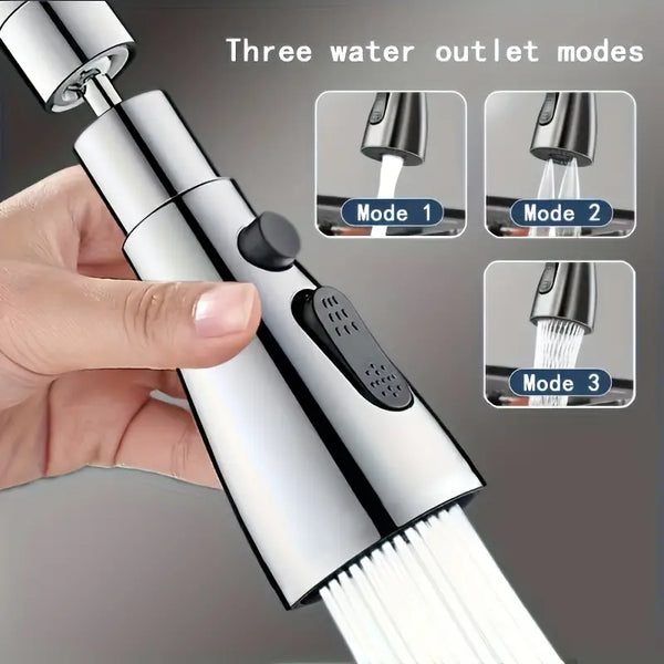 360° Rotation 3 Modes kitchen Sink faucet Extension